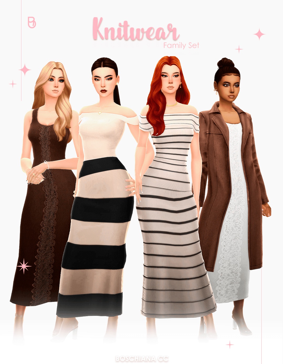 Скриншот мода Коллекция одежды Knitwear Collection